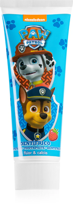 Detská zubná pasta Nickelodeon Paw Patrol s príchuťou jahody