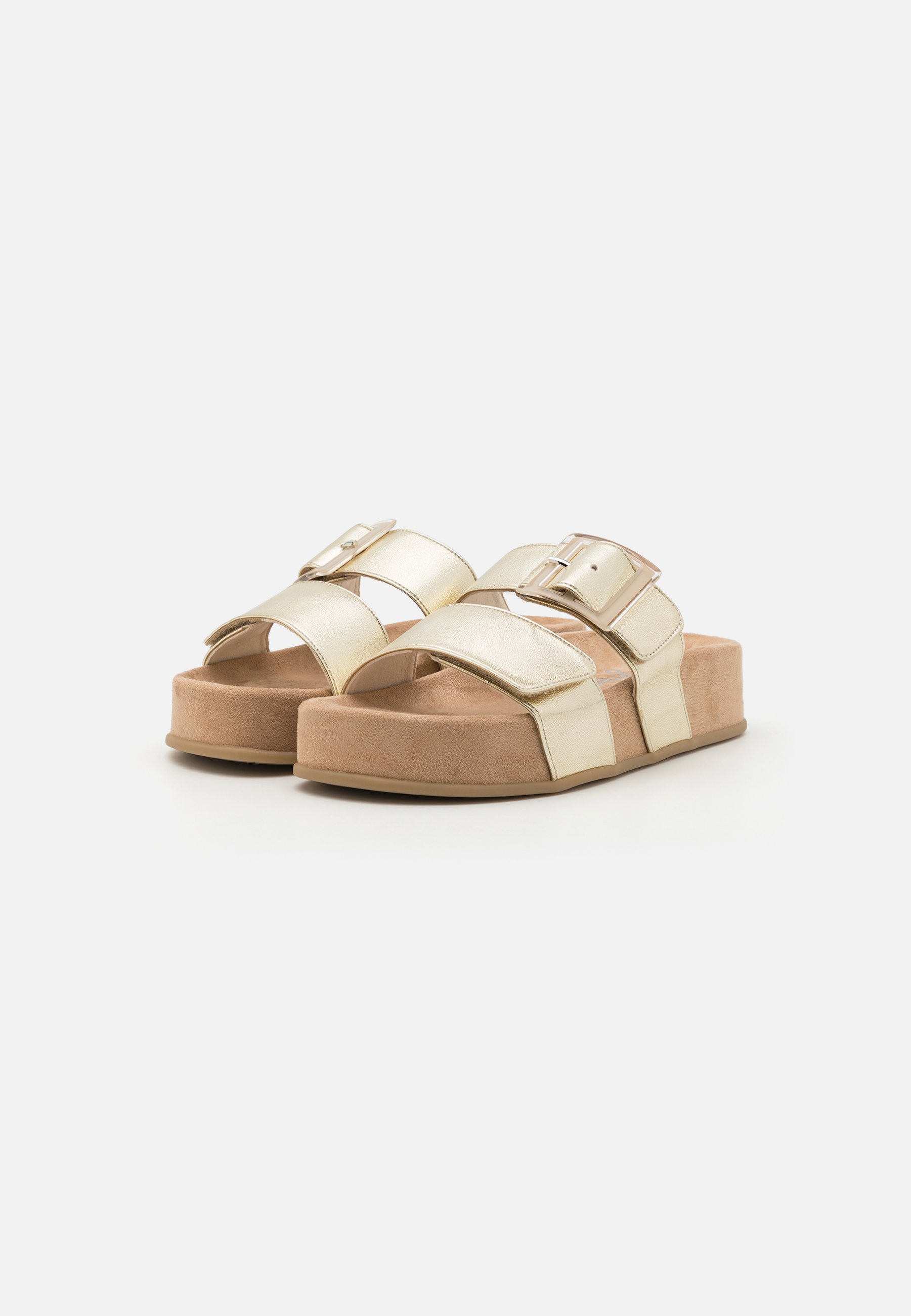 Paul Green Slippers - toekomstig metallic/platina