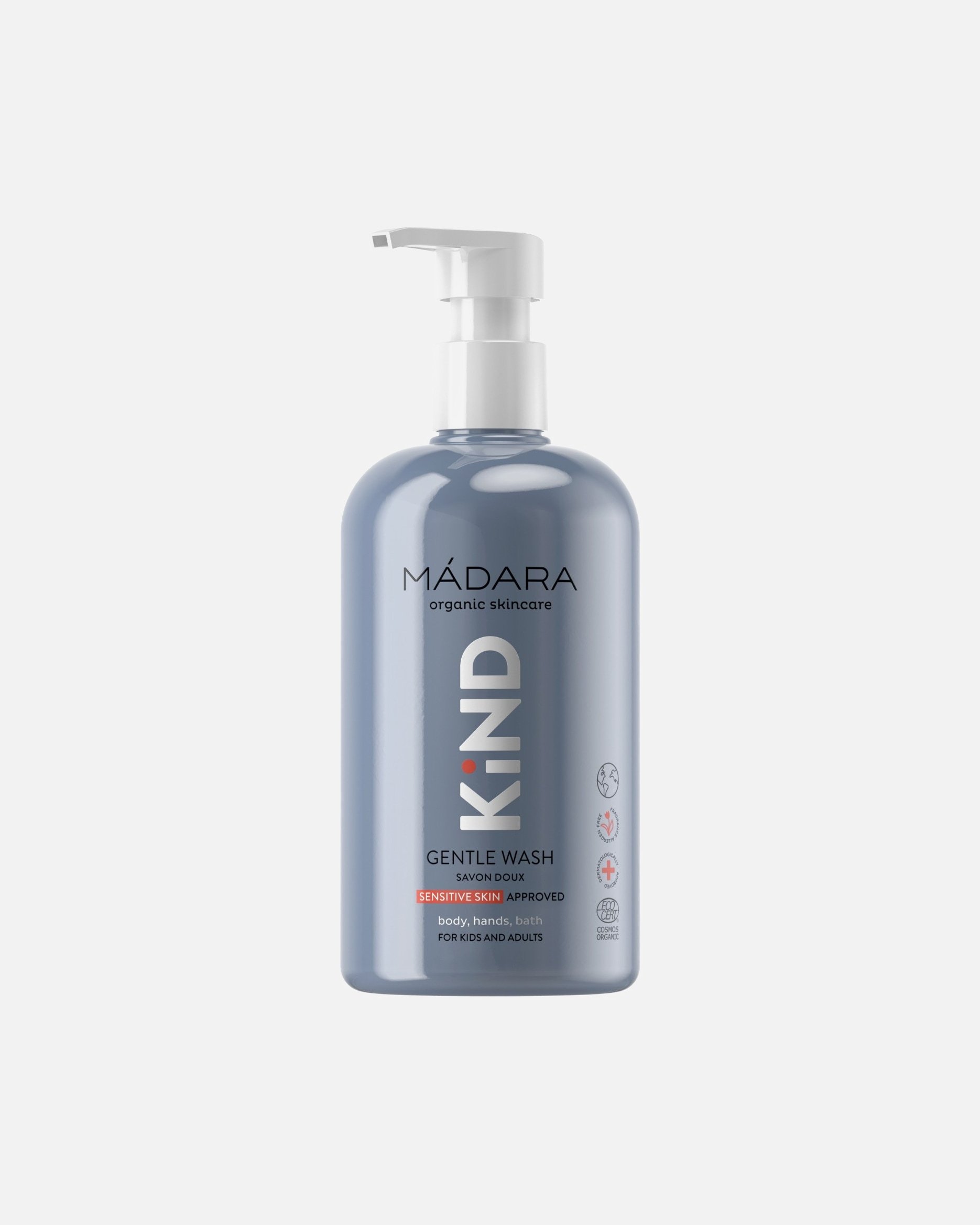 MÁDARA sprchový gél pre deti, jemné čistenie tela – 390 ml