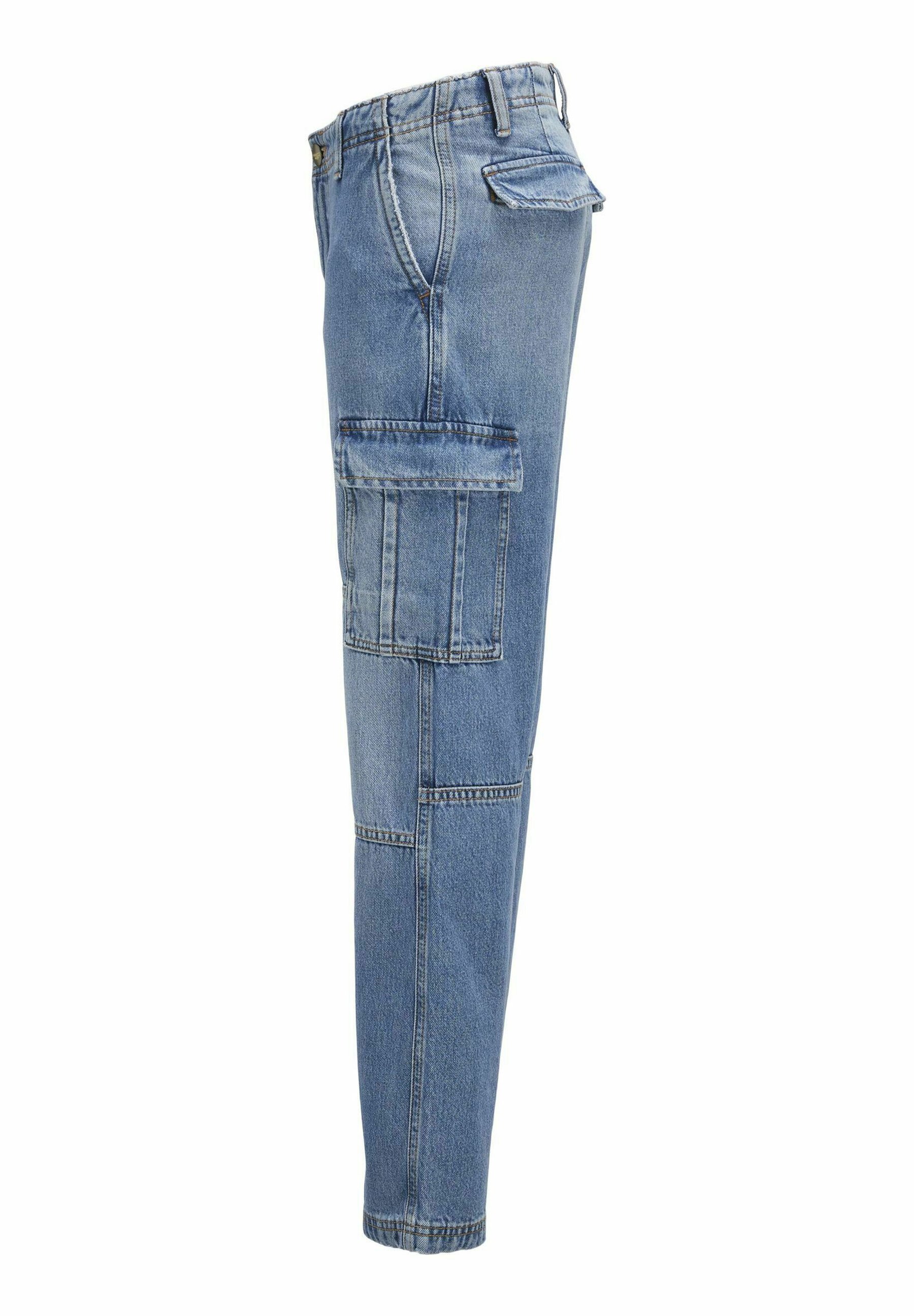Jean Jack & Jones Junior JUNIOR CHRIS WADE - Coupe décontractée - denim bleu