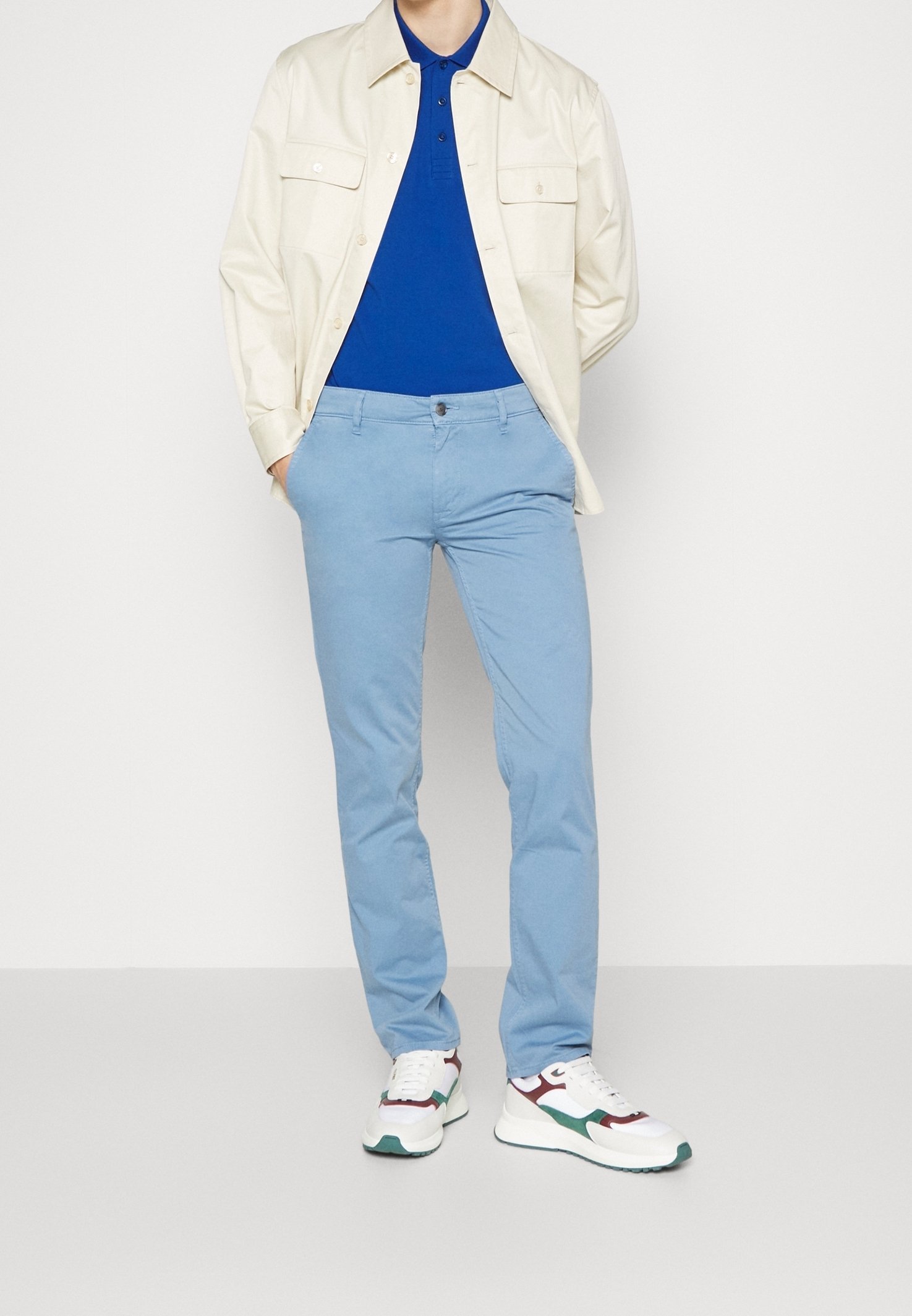 Camisa polo BOSS - azul