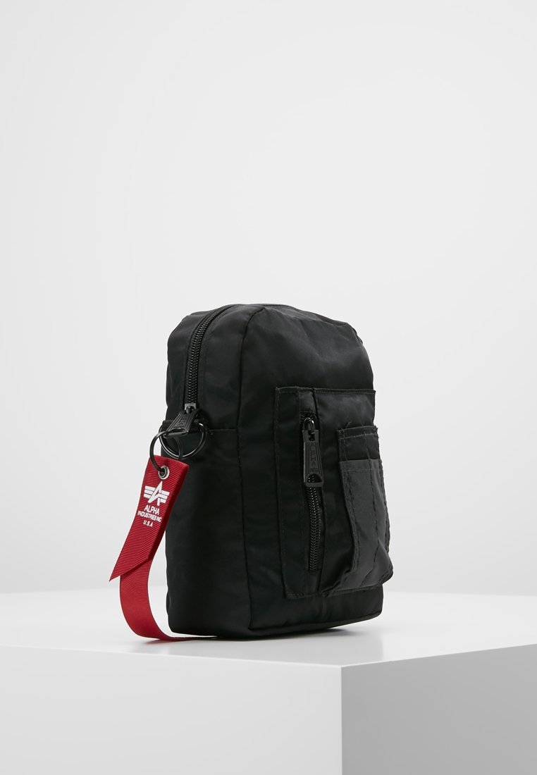 Alpha Industries CREW CARRY BAG - Torba na ramię - czarna