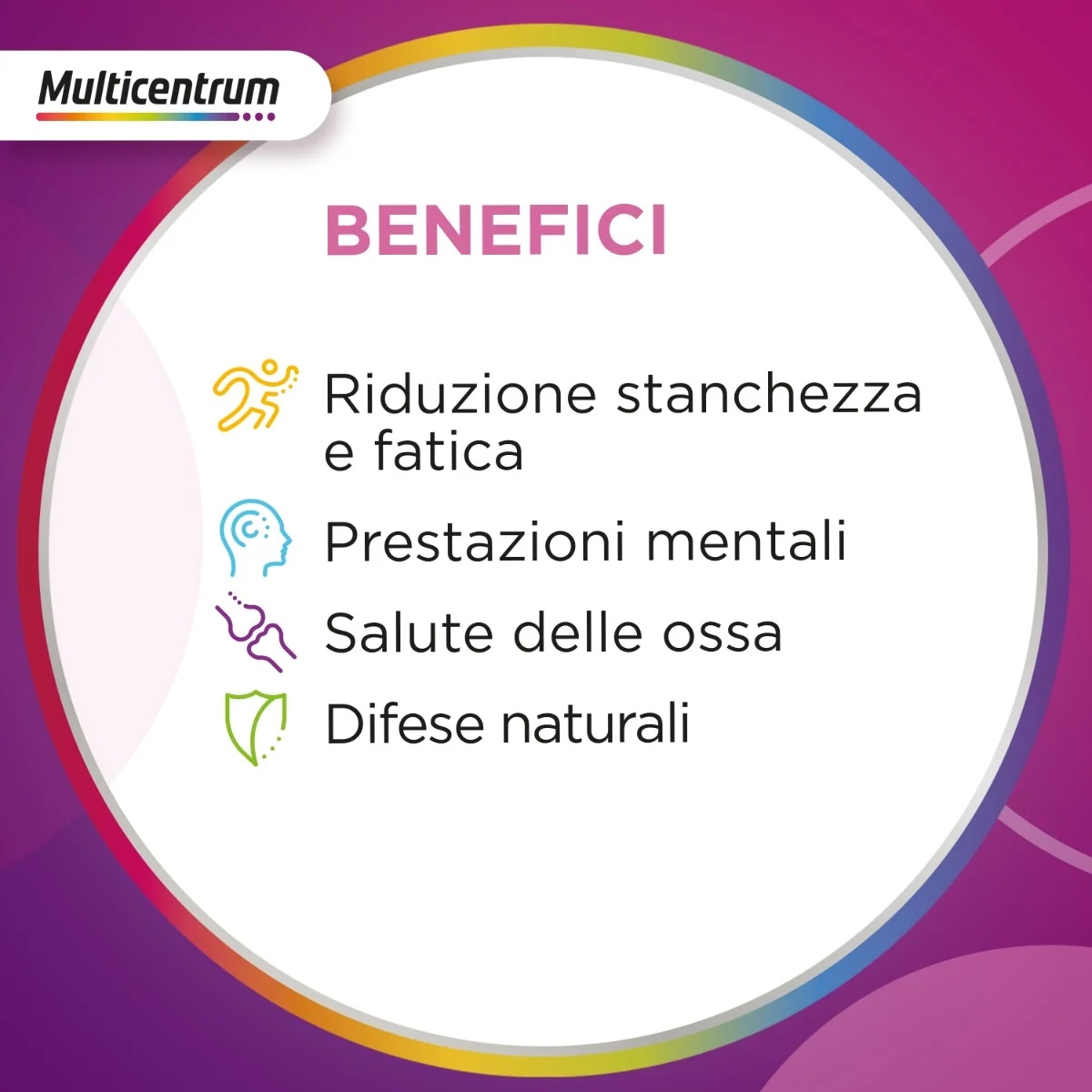MULTICENTRUM Multicentrum Donna 60 comprimés multivitaminés pour femmes