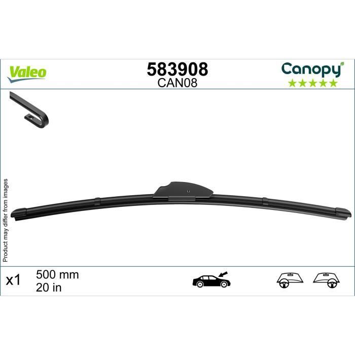 Escobilla limpiaparabrisas para capota - VALEO - 583908