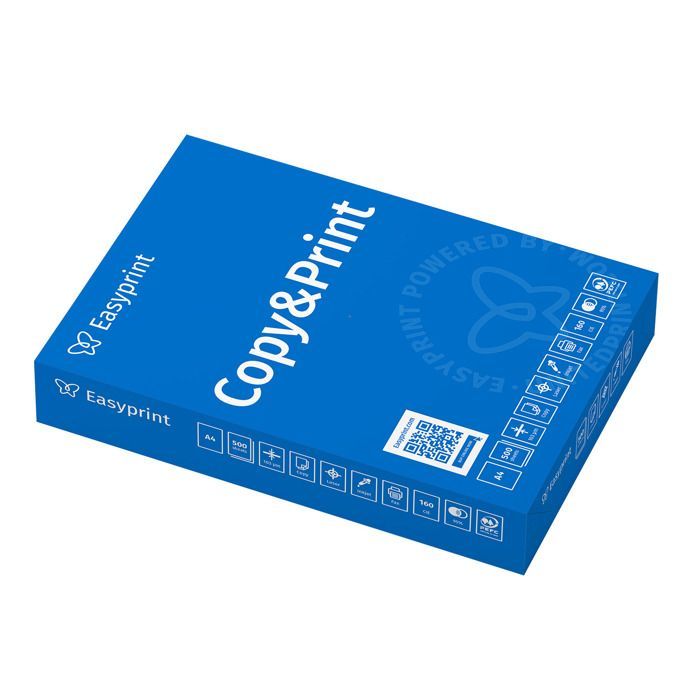 Easyprint Papier pour imprimante et photocopieur 2500 feuilles 5 x 500 A4 blanc premium
