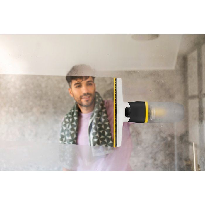 KARCHER WV 3 Comfort Care - Limpiacristales - Escobilla XL de 280 mm - Autonomía de la batería: 35 min - Limpia hasta 105 m²