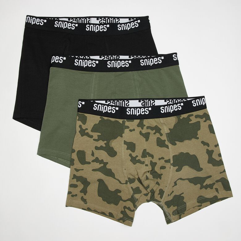 Multipack boxershorts met zwarte tape (3 stuks)