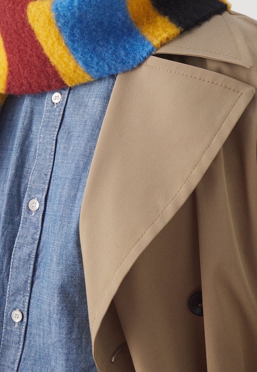 Dondup shirt - blauwe denim