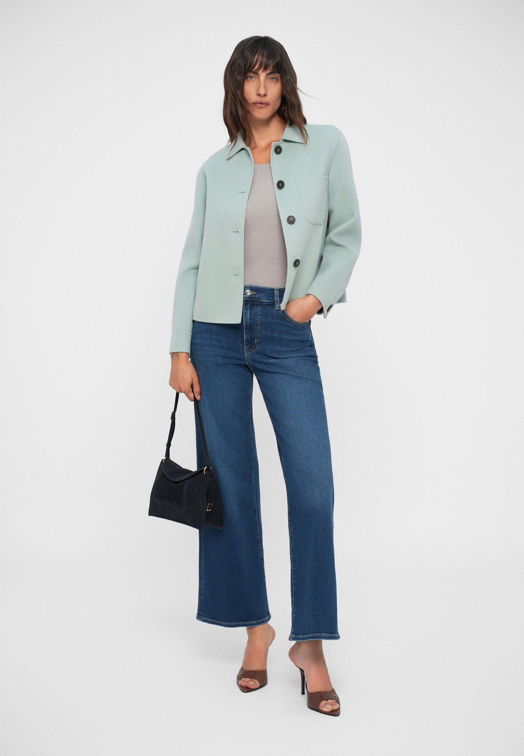 FRAME PALAZZO - Jeans coupe décontractée - femme