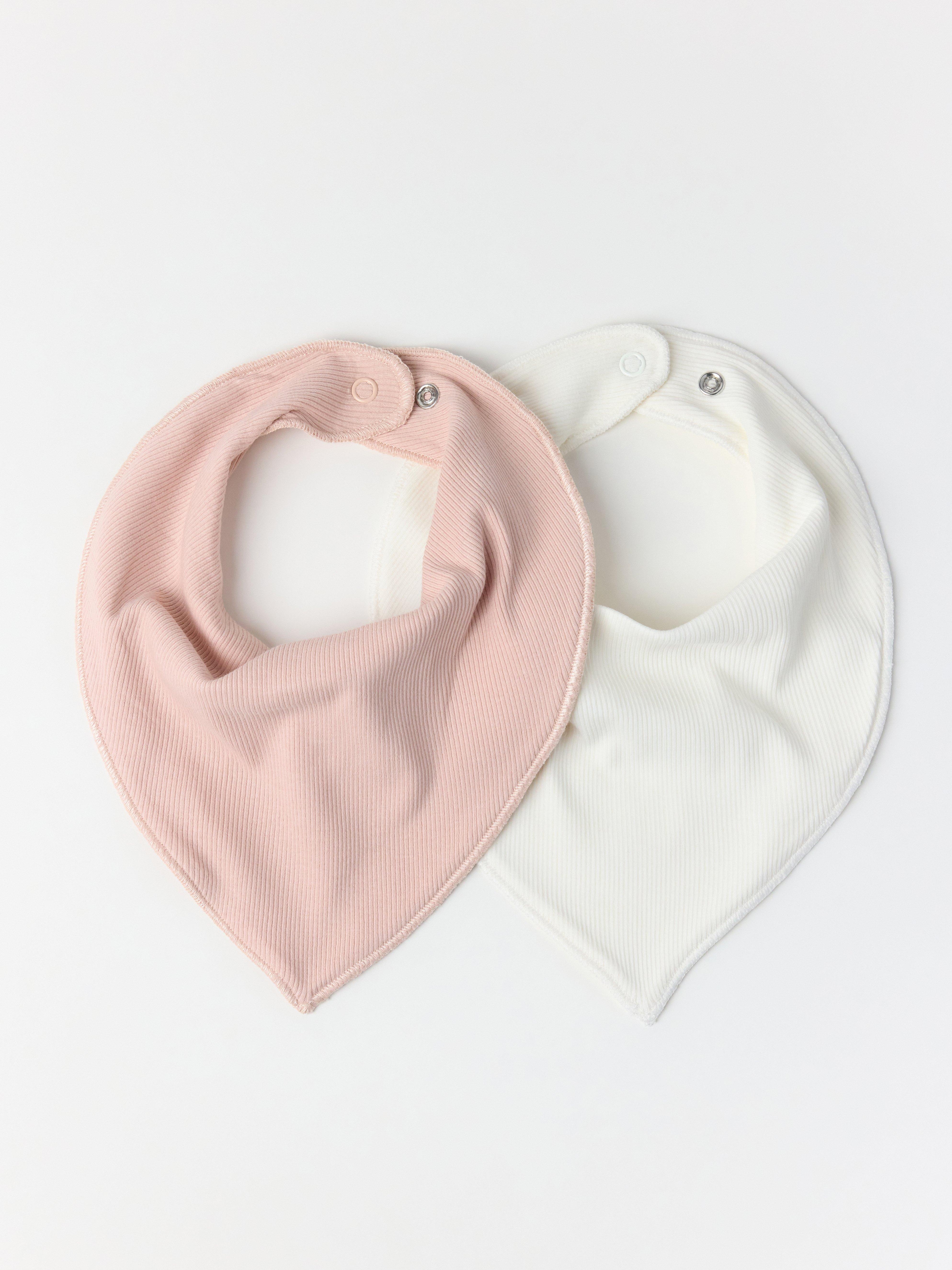 Paquete de 2 dregglisar ribbade rosa claro empolvado