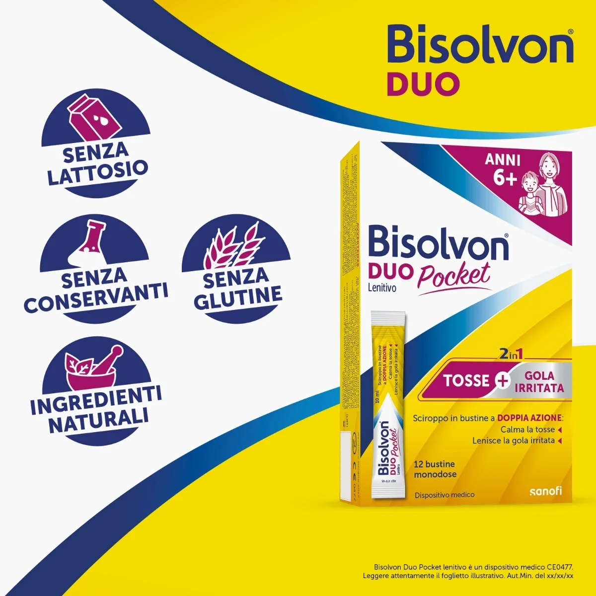 BISOLVON Bisolvon Duo sachets de poche 12 10 ml