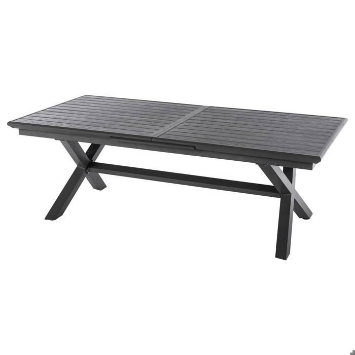 Mesa de jardín extensible 