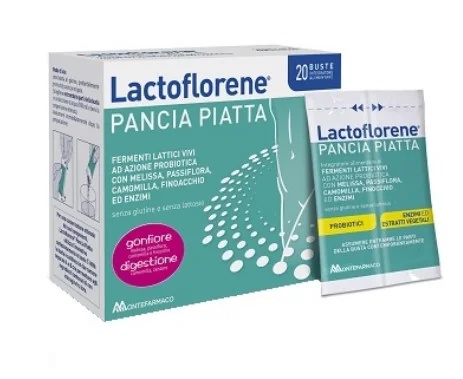 Lactoflorene voor een platte buik (20 zakjes)