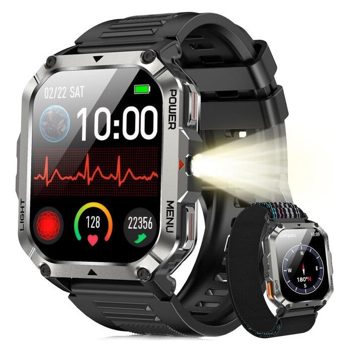 Smartwatch Blackview W70 Pro, 900 mAh, touchscreen da 2,01