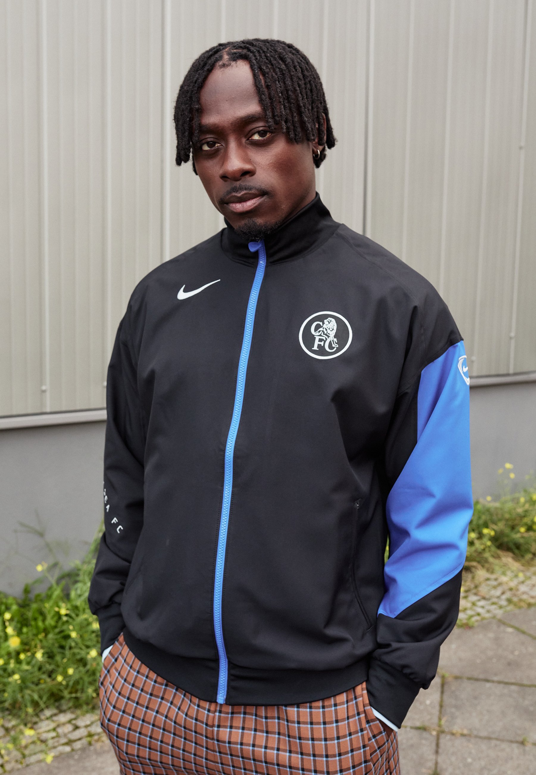 Nike Performance Club-klær - svart/spillkongeblå