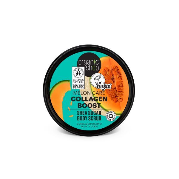 Organic Shop Collagen Boost Shea Sugar Body Scrub 250ml