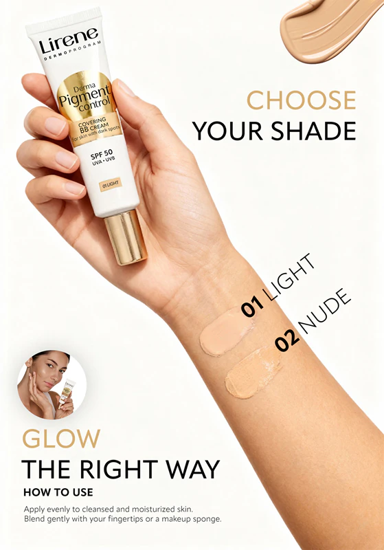 Lirene Derma Pigment Control Covering BB Cream FPS 50