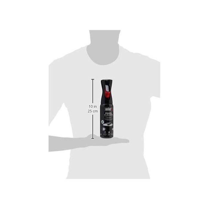Detergente per acciaio smaltato - Weber - 300 ml - Rimuove residui di cibo e grasso