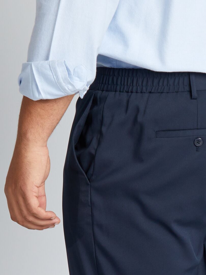 Nauwsluitende pantalon - blauw