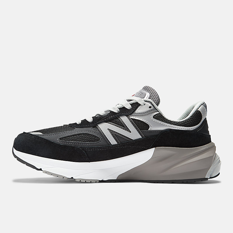 Damskie buty Made in USA 990v6 – czarne z białym