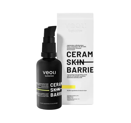 Veoli Botanica Ceramide Skin Barrier regenerująco-odbudowujący krem do twarzy 40 ml