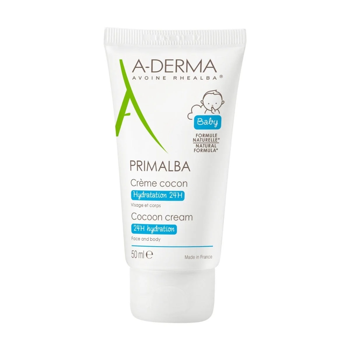 ADERMA Aderma Primalba Kokoscreme 50 ml Kindercreme
