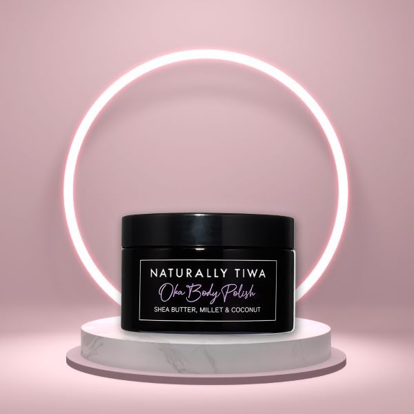 Esfoliante Corporal OKA da Naturally Tiwa Skincare, 130g