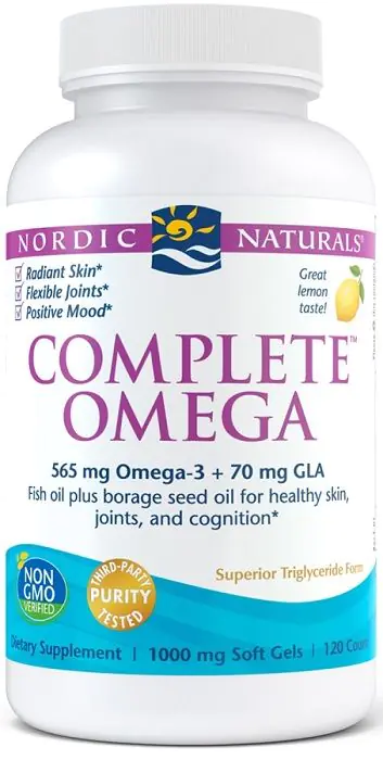 Nordic Naturals Complete Omega 1270 mg, Smak cytrynowy, Kapsułki