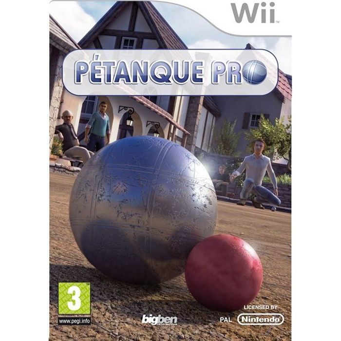 PETANQUE PRO / JOGO PARA CONSOLE NINTENDO WII