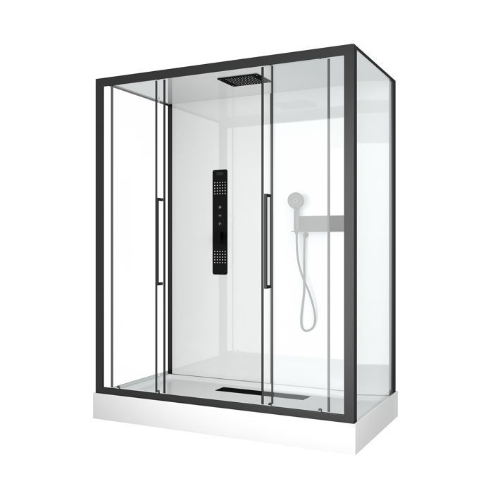 Cabina de ducha RECTANGLE 160x85x217cm - FACTORY 2 XXL