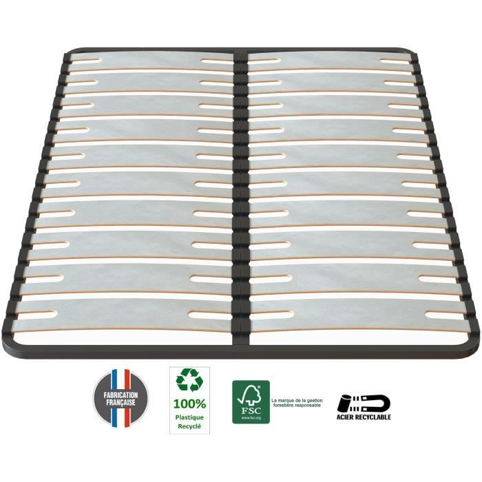 SEDAC OPTISIZE 140 x 190 cm bedbodem - Extra breed lattenframe van 141 mm dik