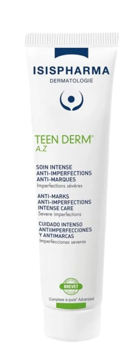 Isispharma Teen Derm A.Z - Intensywna pielęgnacja przeciw niedoskonałościom i śladom 30ml