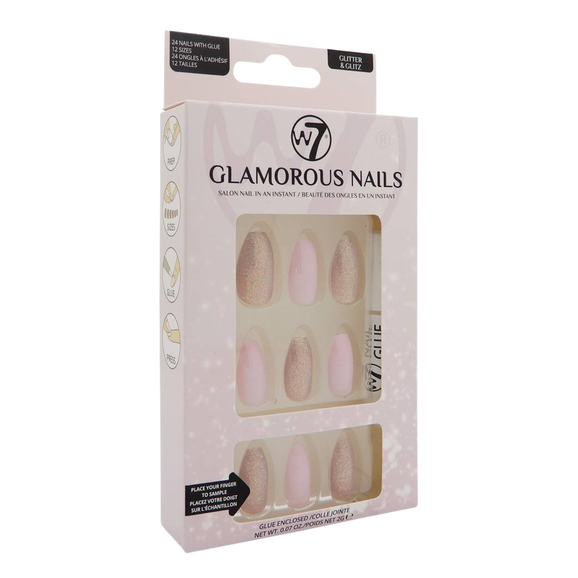 W7 Glamurozni nokti