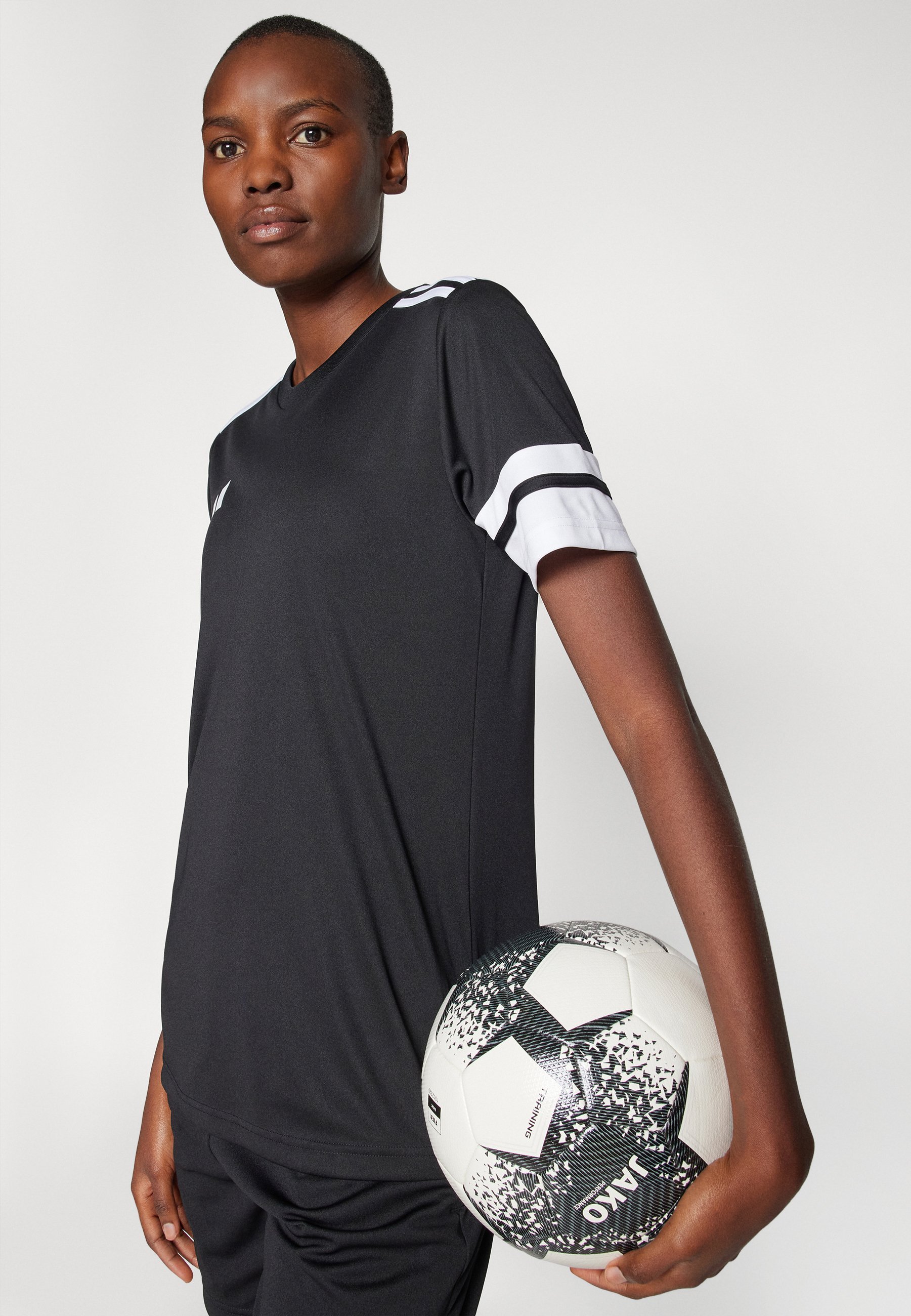adidas Performance SQUADRA 25 - T-shirt sportiva - nero/bianco