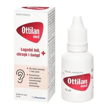 Ottilan Med, Łagodzi ból, obrzęk i świąd, Krople