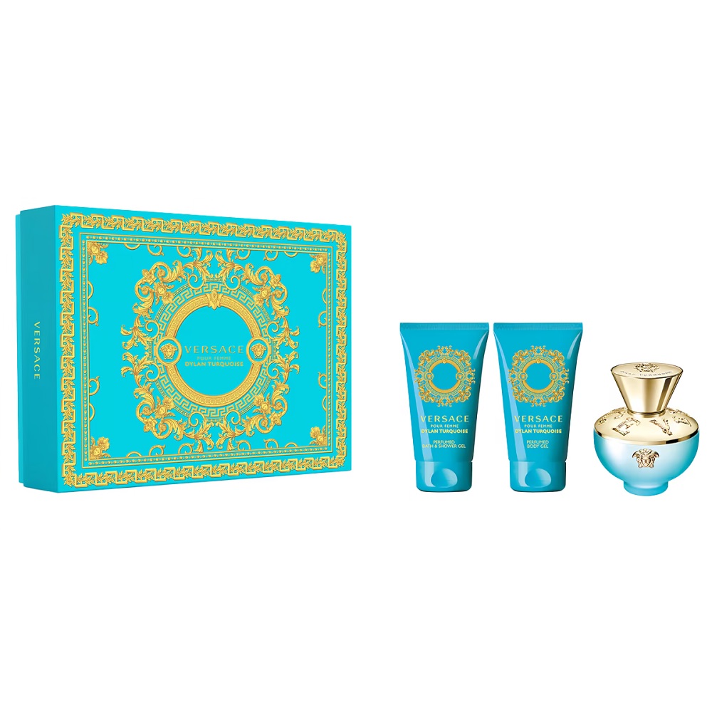 Abito da donna Versace Dylan turchese
