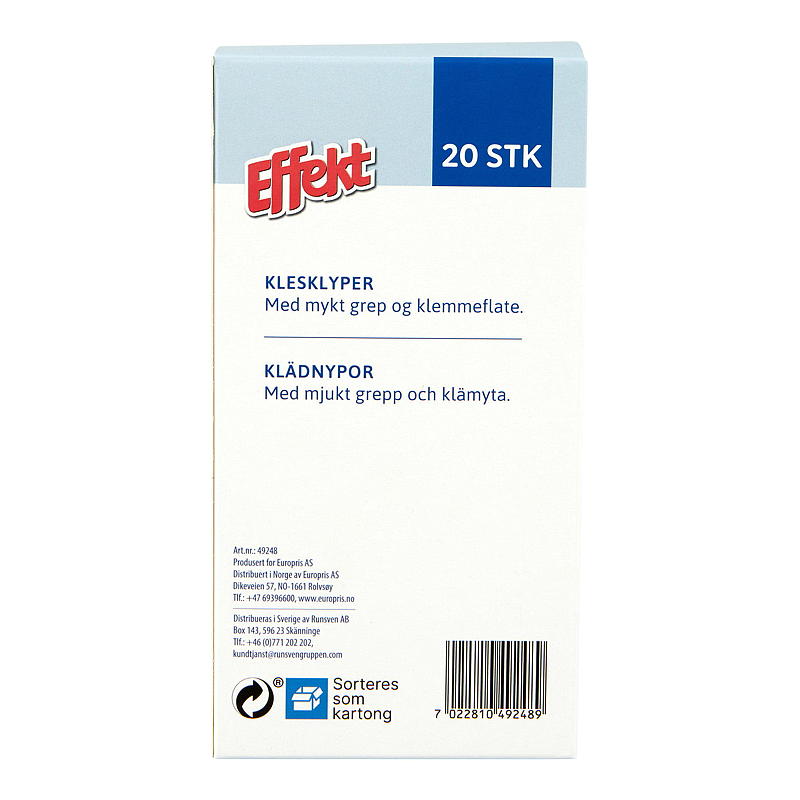 Elektrische Wäscheklammern, 20 Stück, Softgrip