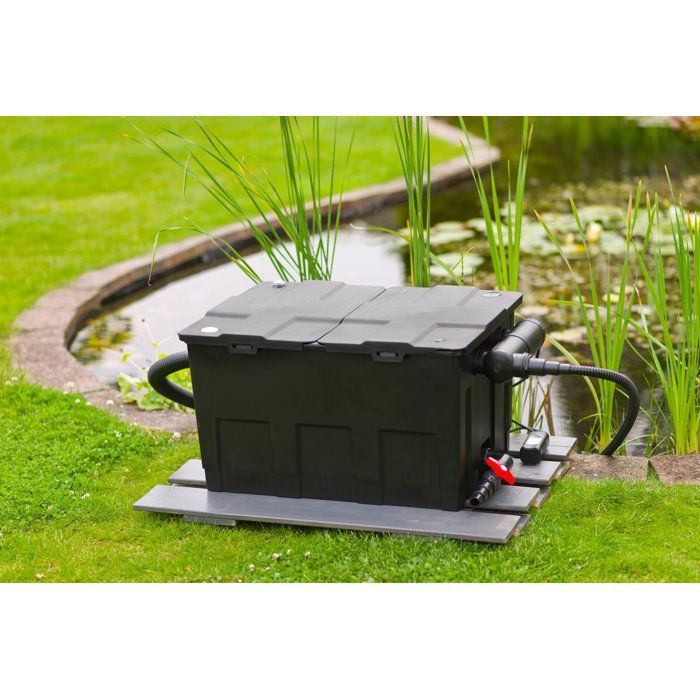 Schwerkraft-Teichfilter – UBBINK – SmartClear 12000 BasicSet – 18 W UV-C – 120 l Fassungsvermögen – 12000–24000 l