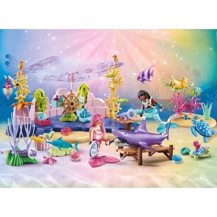 PLAYMOBIL 71499 Centre de soin des sirènes pour animaux