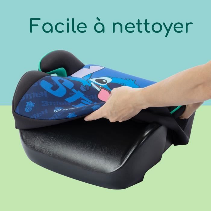 SAFETY 1st Disney© Star Plus i-Safe Stitch Booster Car Seat, Group 3, Belted, 6 to 10-12 Years (36kg), Classic Stitch