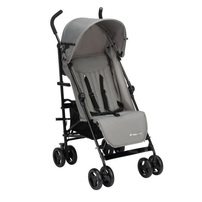BEBECONFORT RAINBOW Kinderwagen, 2e fase, lichtgewicht, gemakkelijk op te vouwen, meerdere standen, 6 maanden tot 4 jaar, tot 22 kg, MINERAALGRIJS