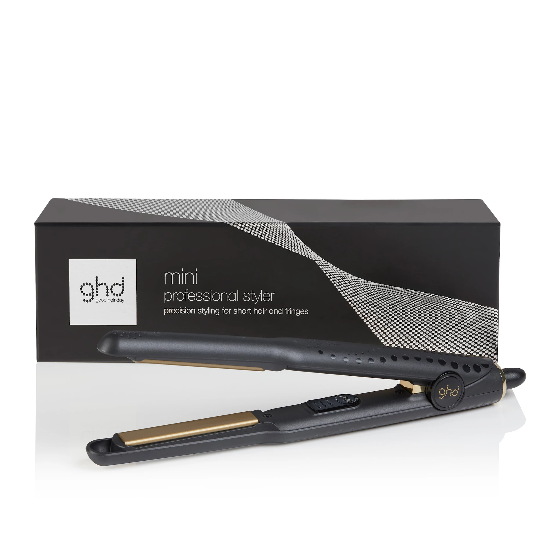 Mini - Pegla za kosu crna - ghd