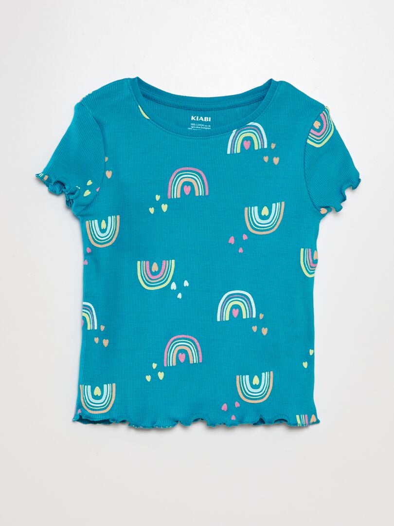 Camiseta de manga corta - AZUL