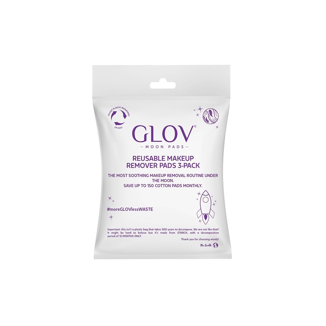 GLOV Moon Pads tīrīšanas spilventiņi, 3 iepakojumā - 3 gabali