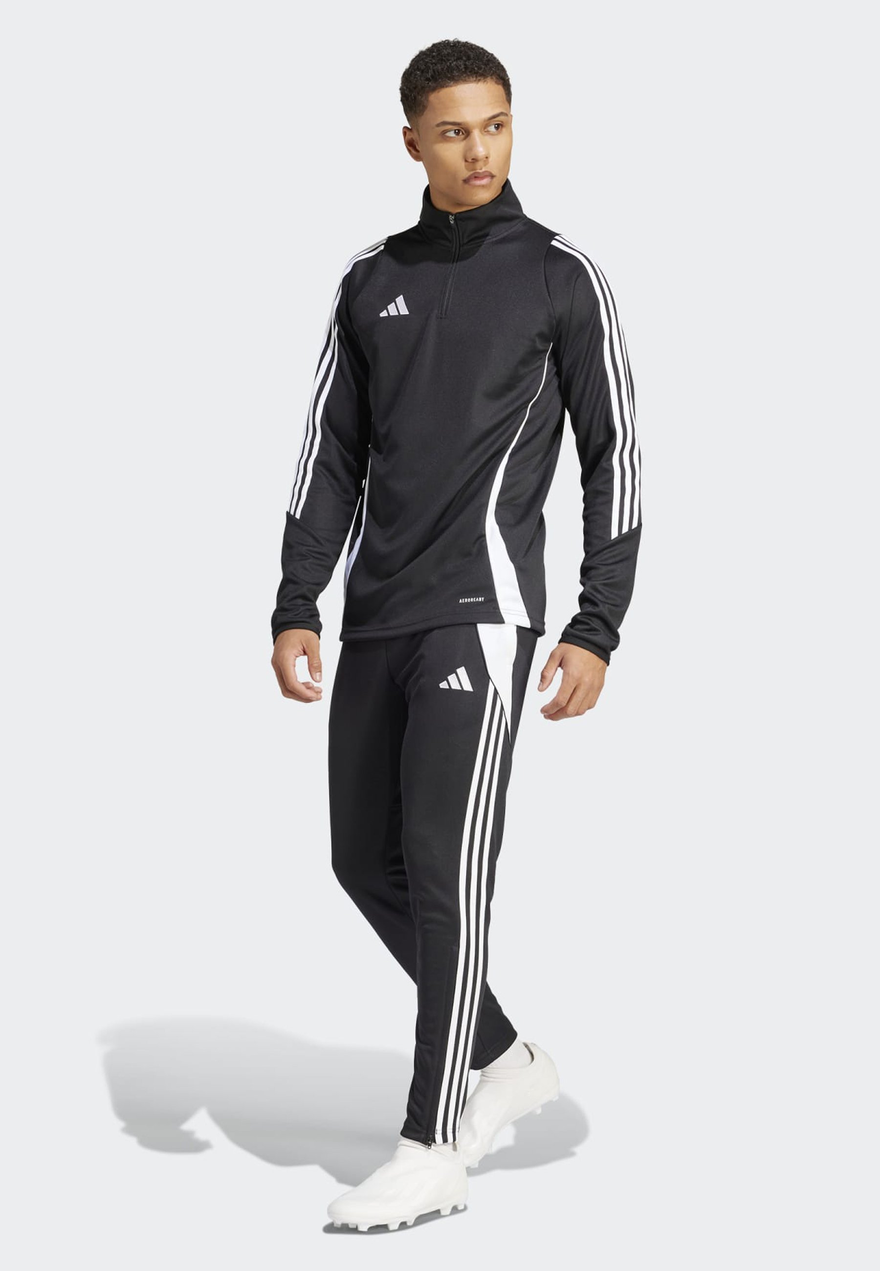 Pantaloni da allenamento slim adidas Performance TIRO24 - Leggings - nero bianco