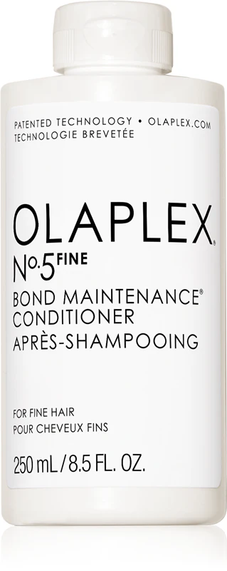 condicionador Olaplex N°5 Fine Bond Maintenance hidrata e fortalece os cabelos delicados e danificados.