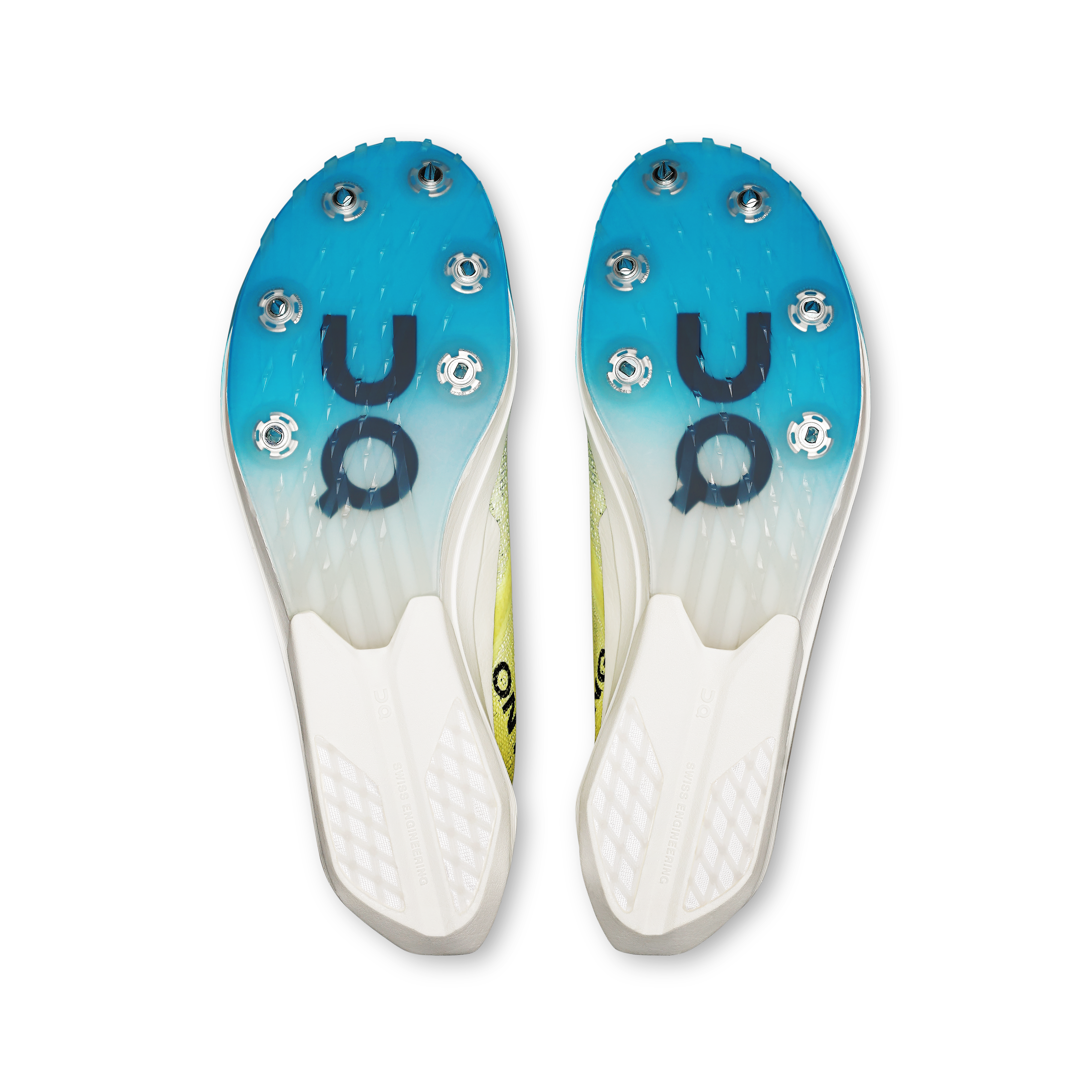 On Cloudspike Citius 2 Limelight herenschoenen | Wit