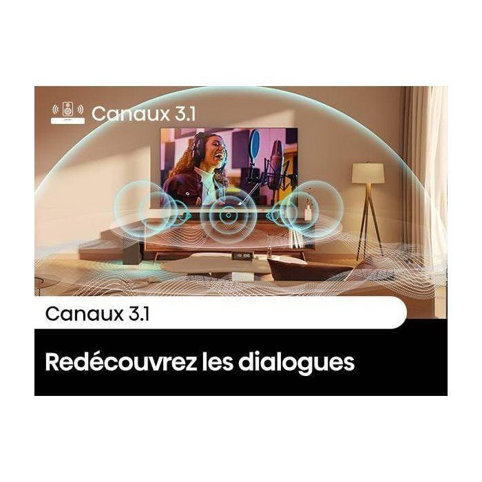 Soundbar - HISENSE - Subwoofer wireless - Bluetooth - 3.1 canali - Max 480 W