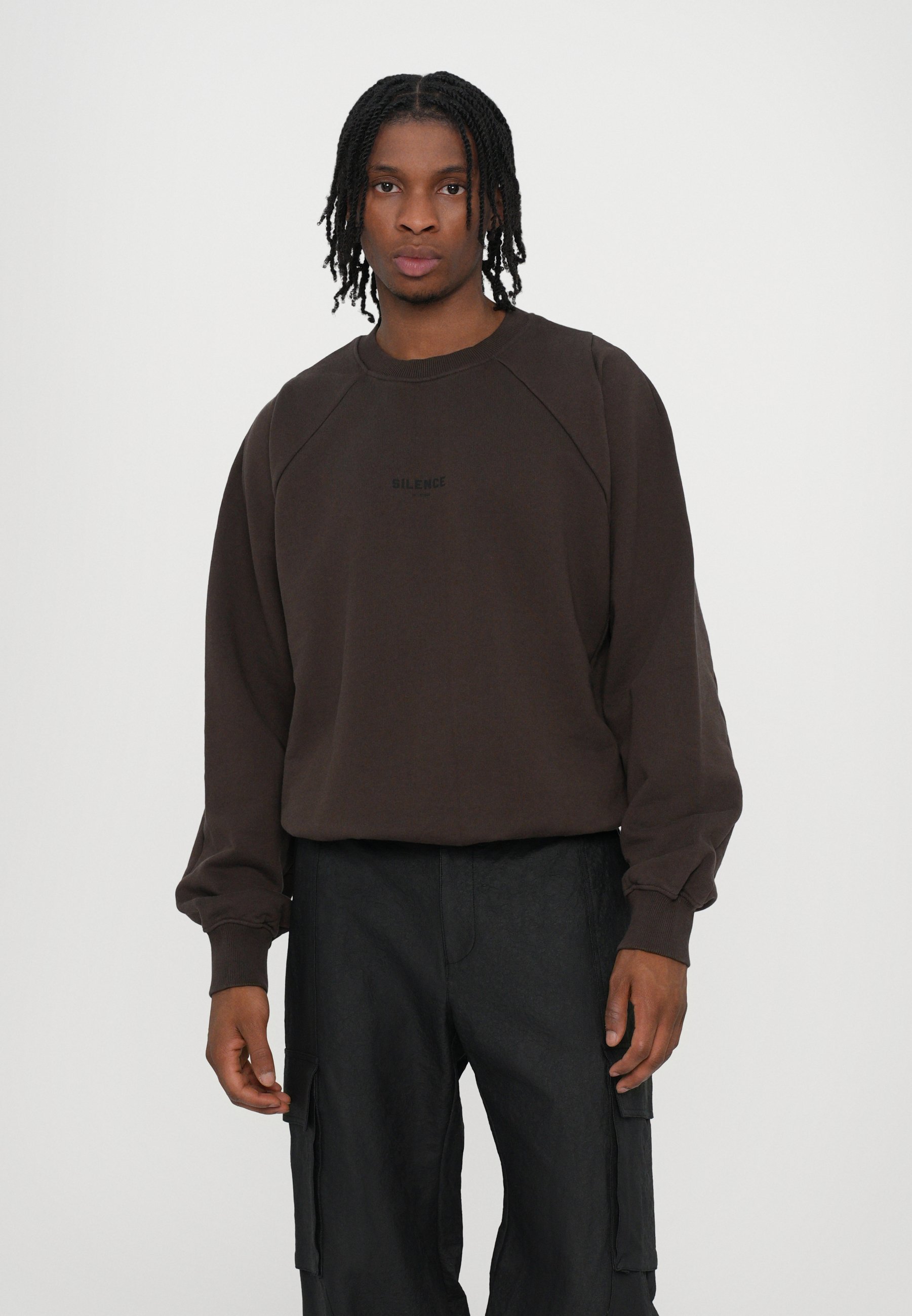 Han Kjøbenhavn CREW NECK UNISEX - Sweatshirt - donkerbruin