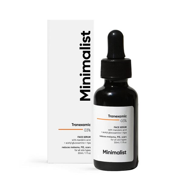 Minimalistické sérum s kyselinou tranexamovou na jizvy po akné a tmavé skvrny